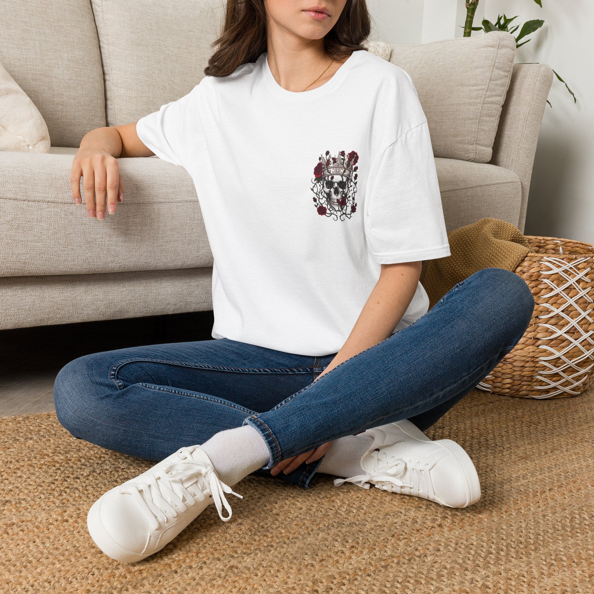 Crimson Hour - T-Shirt Gothic / Fantasy Hourglass