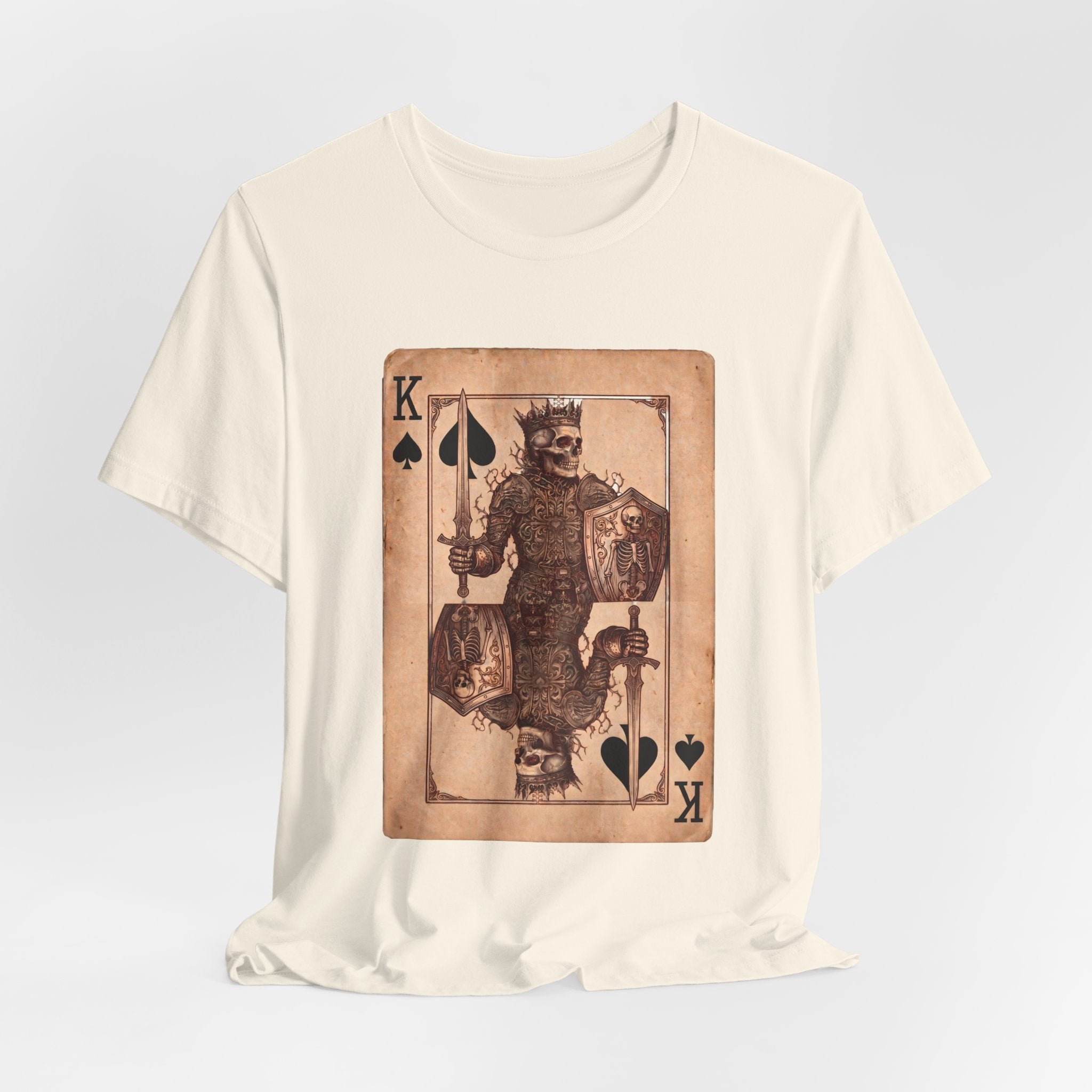 King of Spades Playing Card Graphic Tee