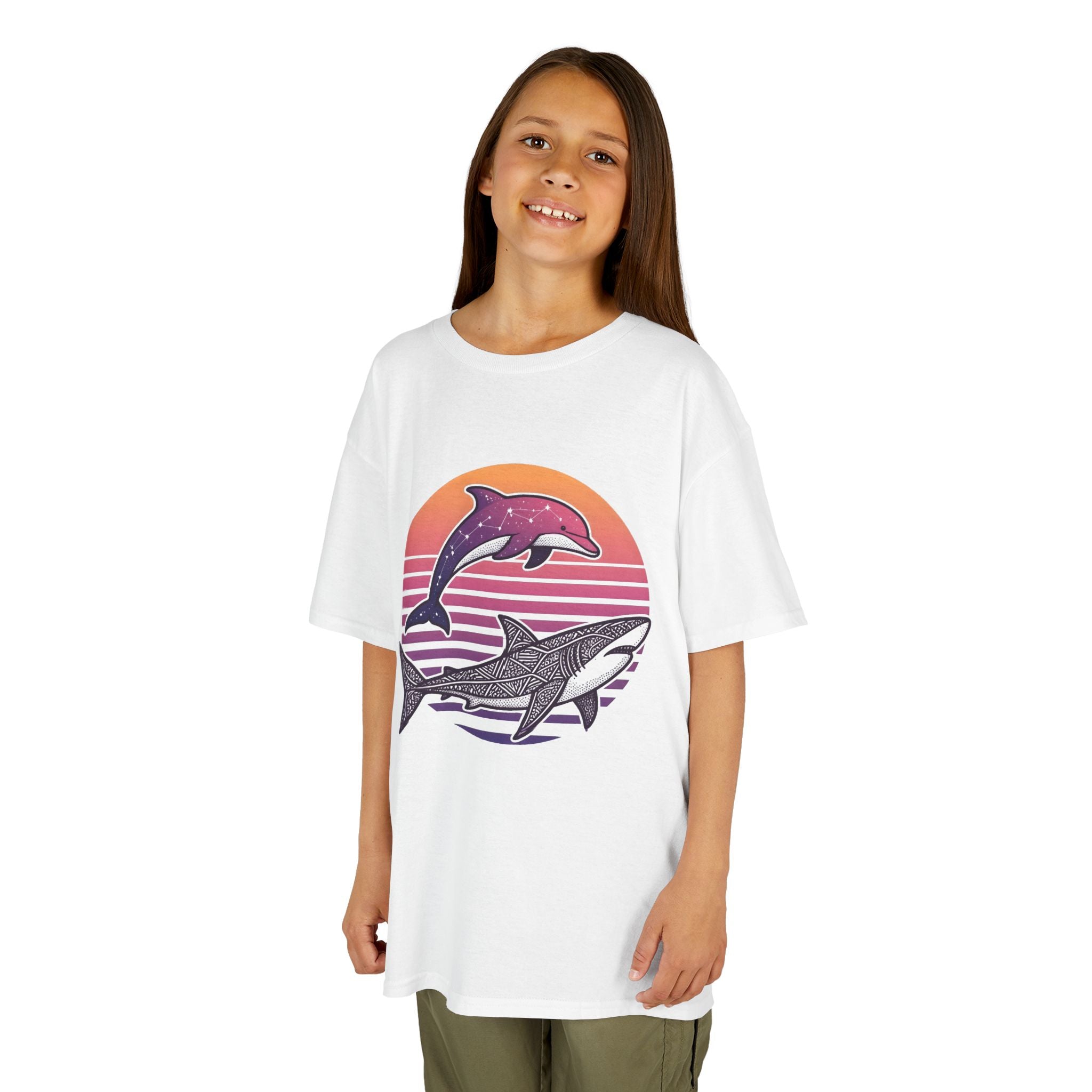 Celestial Coat - Kids Summer / Sealife and Stars T-Shirt