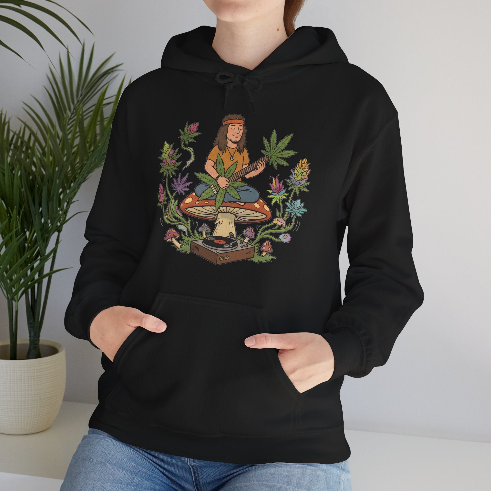 Toadstool - Hoodie, Stoner / Weed Culture Toadstool Design