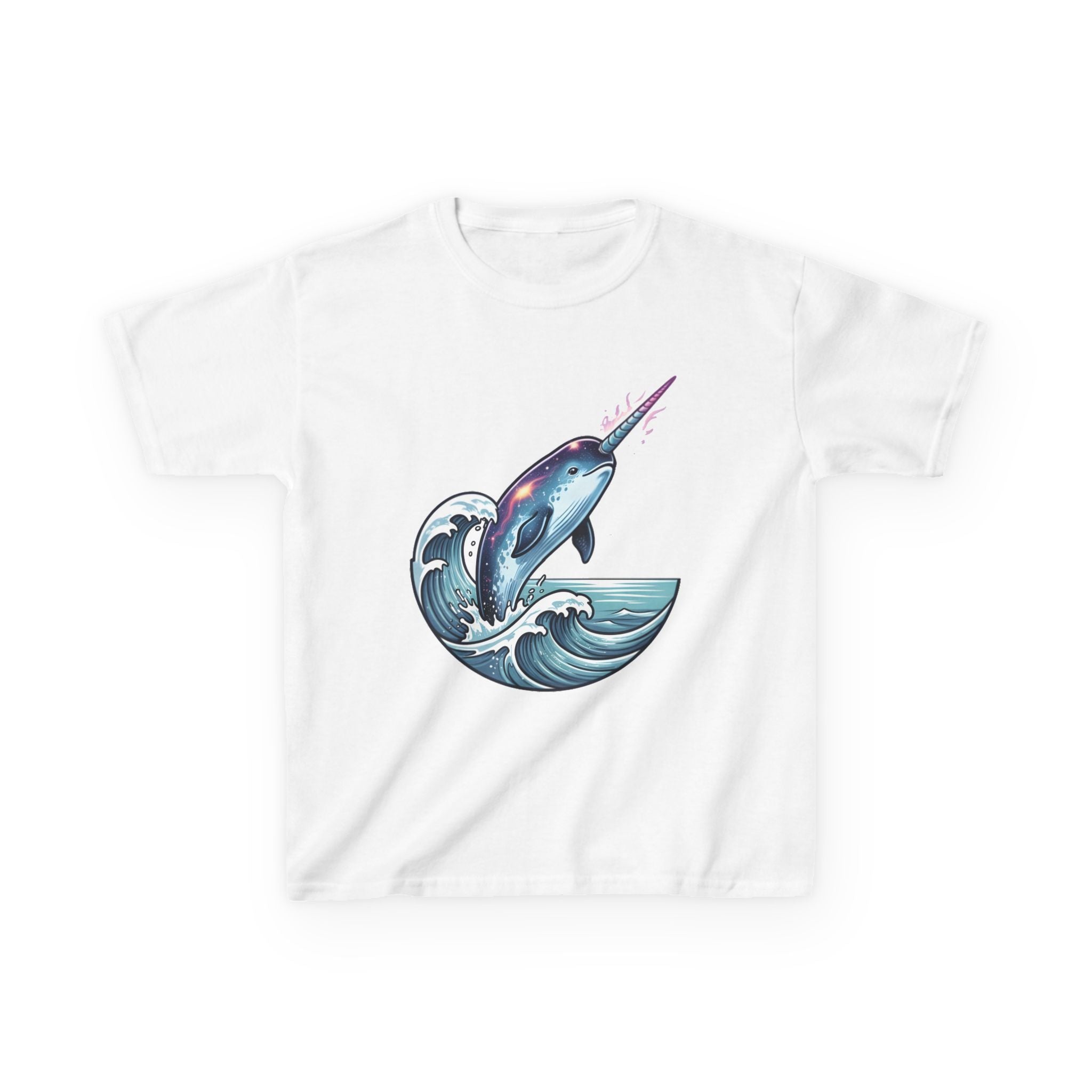 Nar-ly - Sealife/ Narwhal Kids Summer T-Shirt