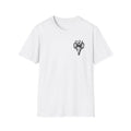 Ram Skull Floral T-Shirt — Gothic Boho Graphic Tee