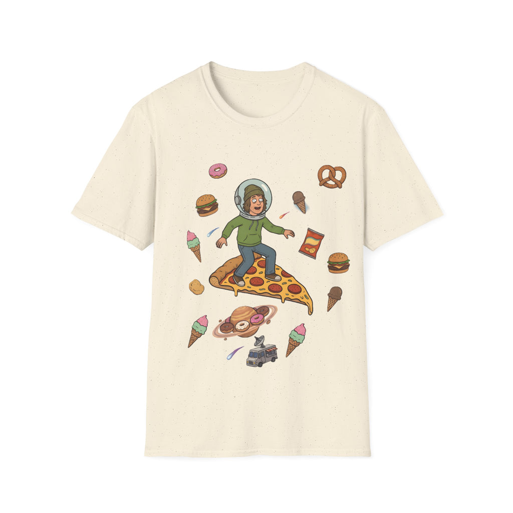 Pizza Ride - T-Shirt, Stoner / Weed Culture Stoner Design