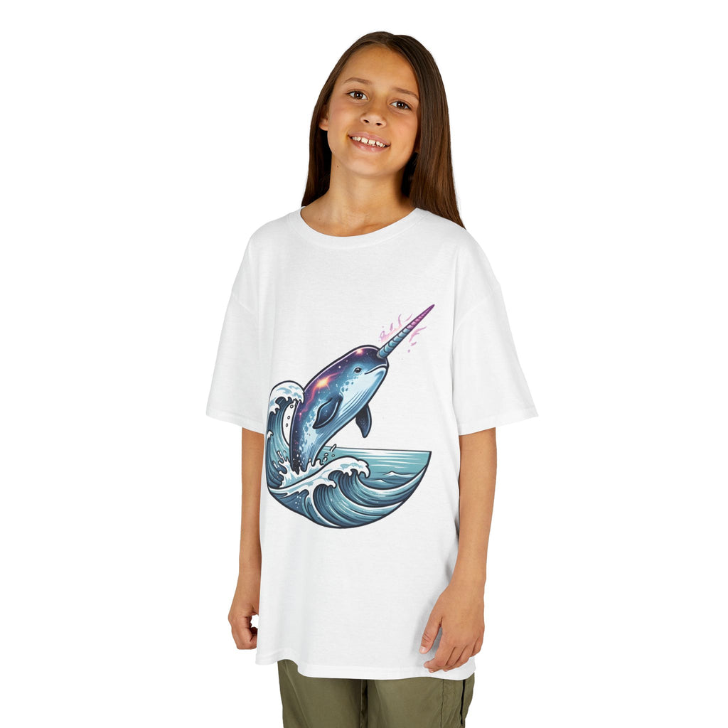 Nar-ly - Sealife/ Narwhal Kids Summer T-Shirt