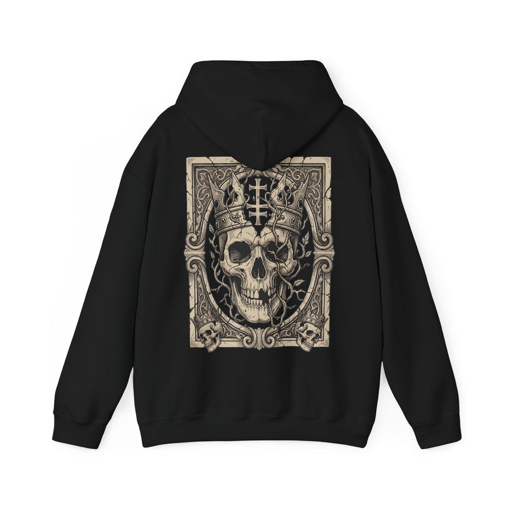 Hail to the King - Gothic / Dark Fantasy Skull Hoodie