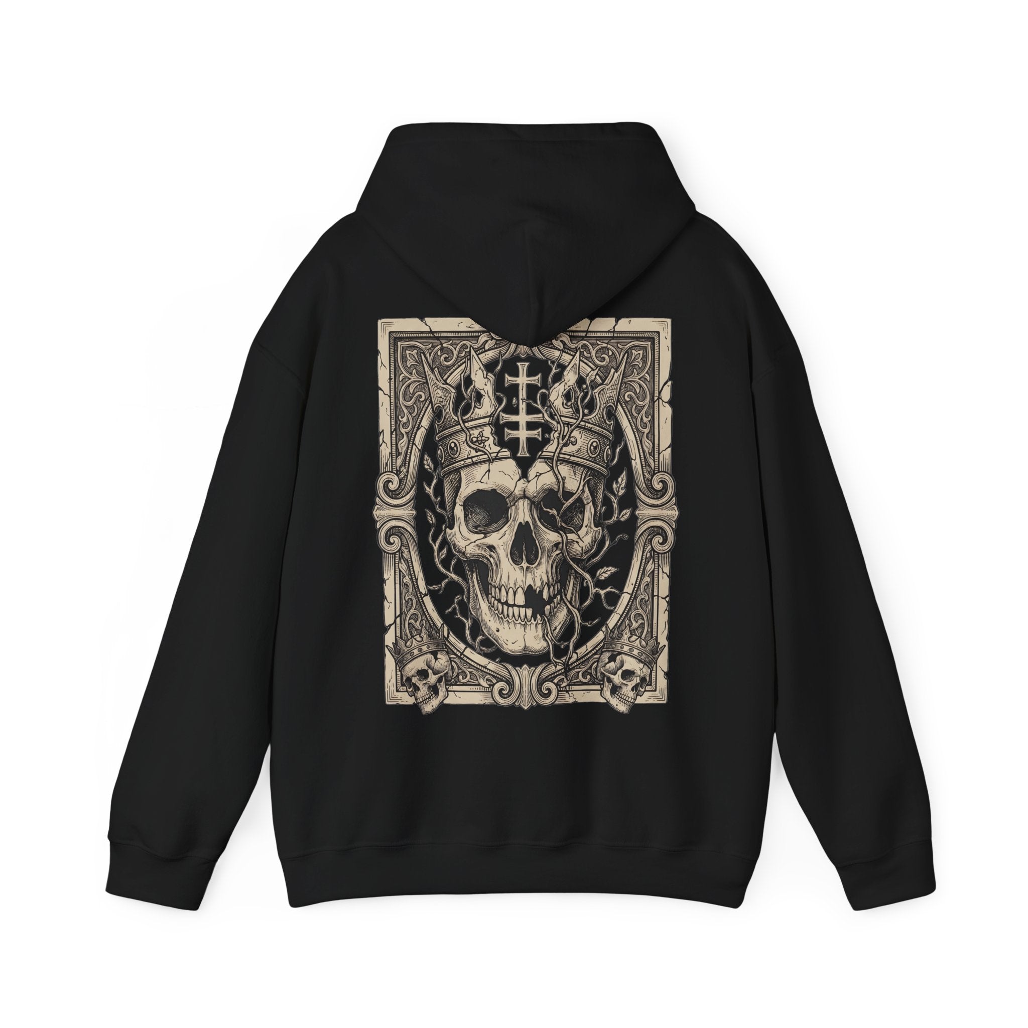 Hail to the King - Gothic / Dark Fantasy Skull Hoodie