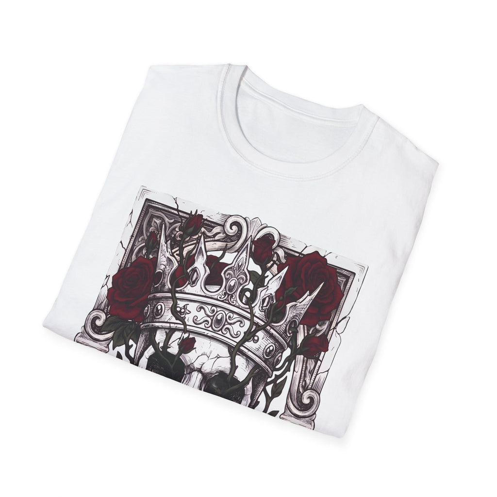 The Briar King - T-Shirt, Gothic / Dark Fantasy Skulls & Roses Design