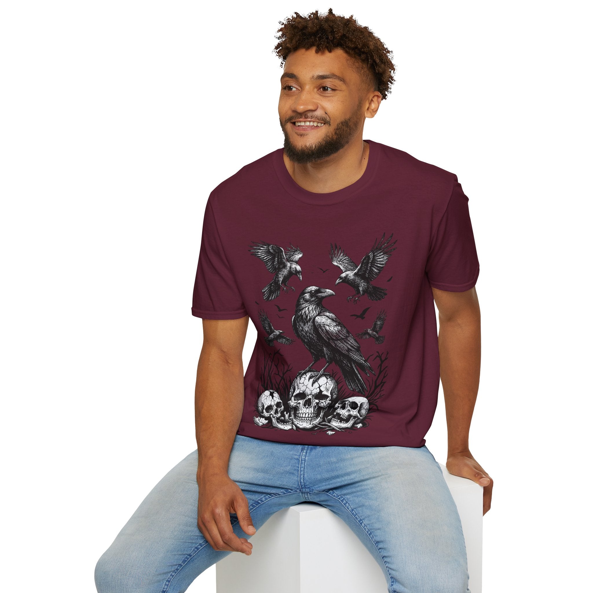 Murder of Crows - Gothic / Dark Fantasy Crow T-Shirt