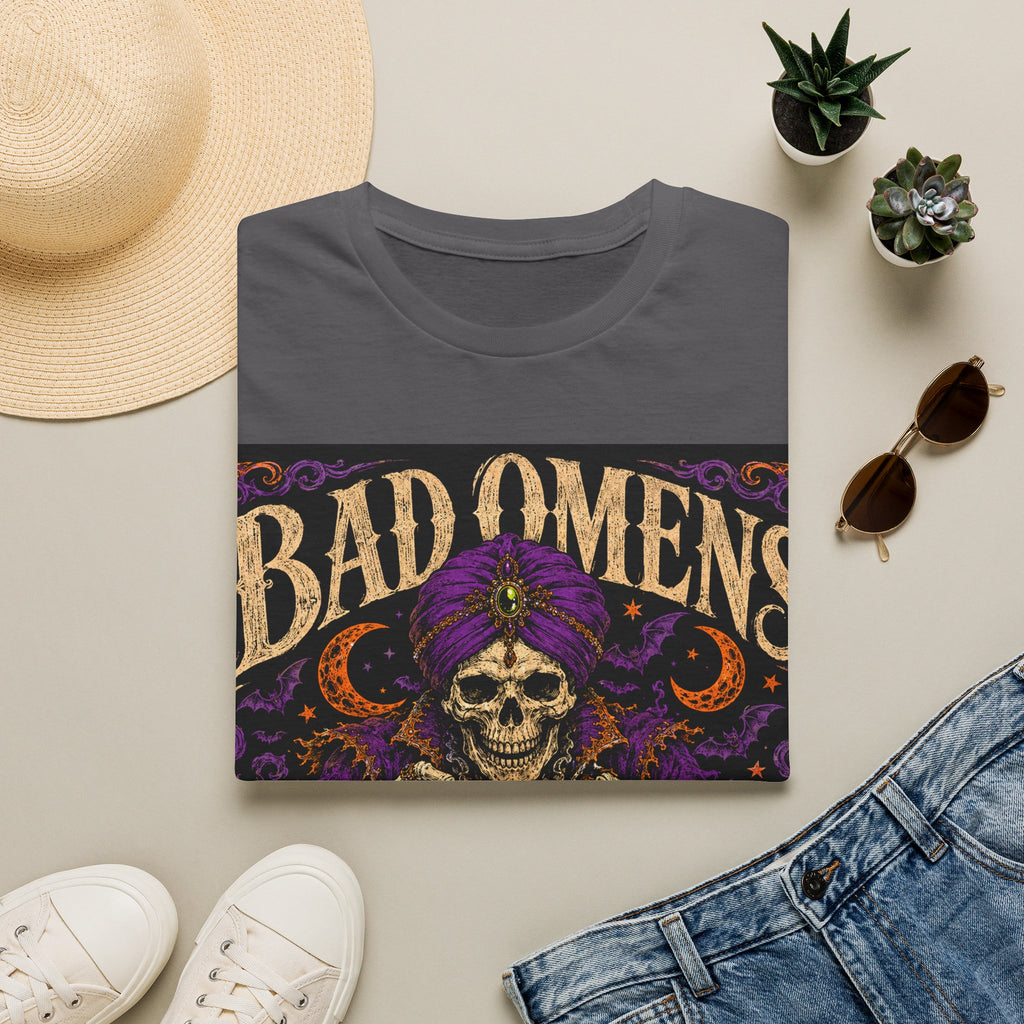 Bad Omens Skull T-Shirt — Retro Gothic Halloween Tee