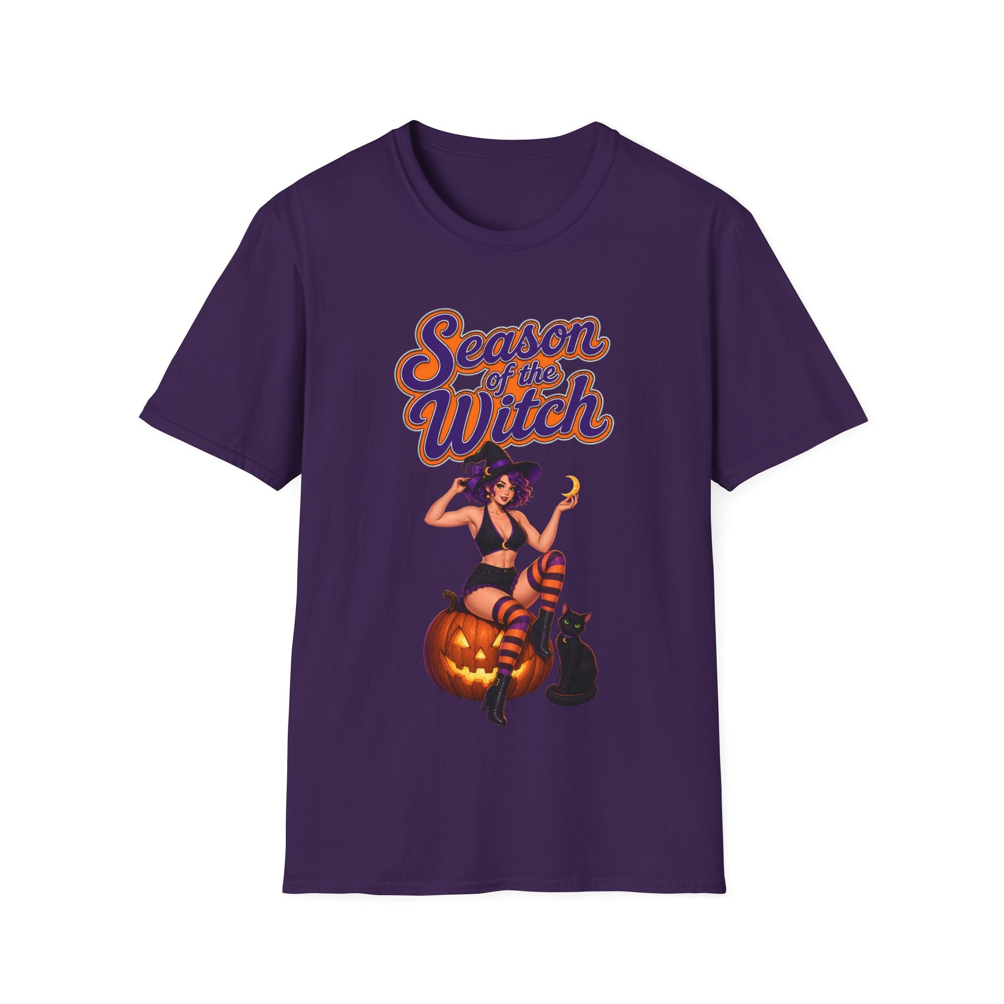Season of the Witch T-Shirt - Retro Halloween Witch Graphic Tee