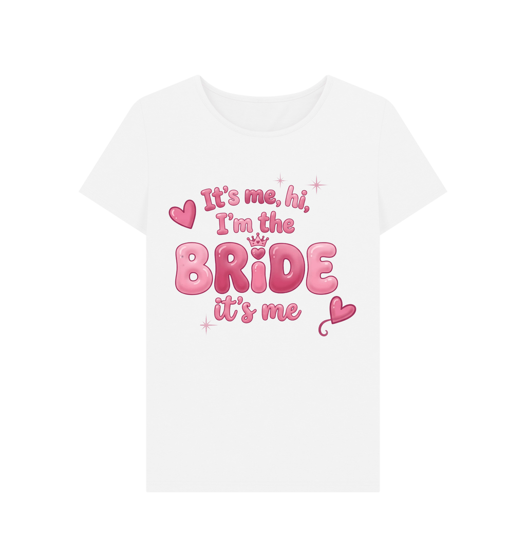 White Printed T-shirt Front