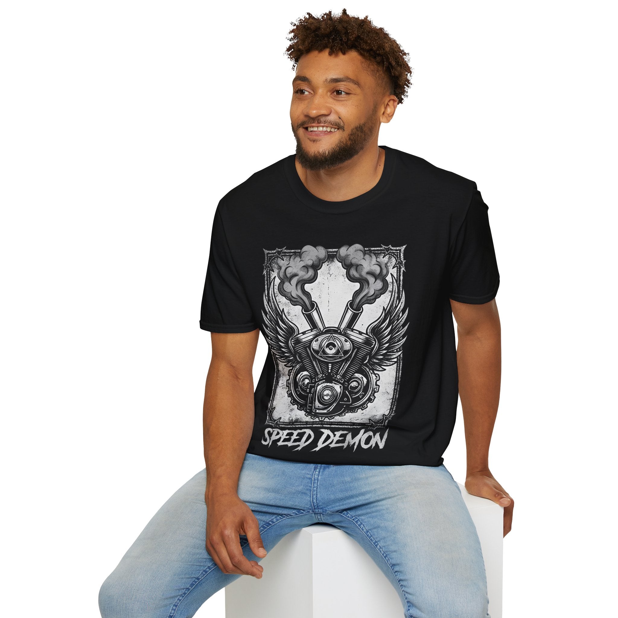 Motorhead Inspired 'Speed Demon' T Shirt Design