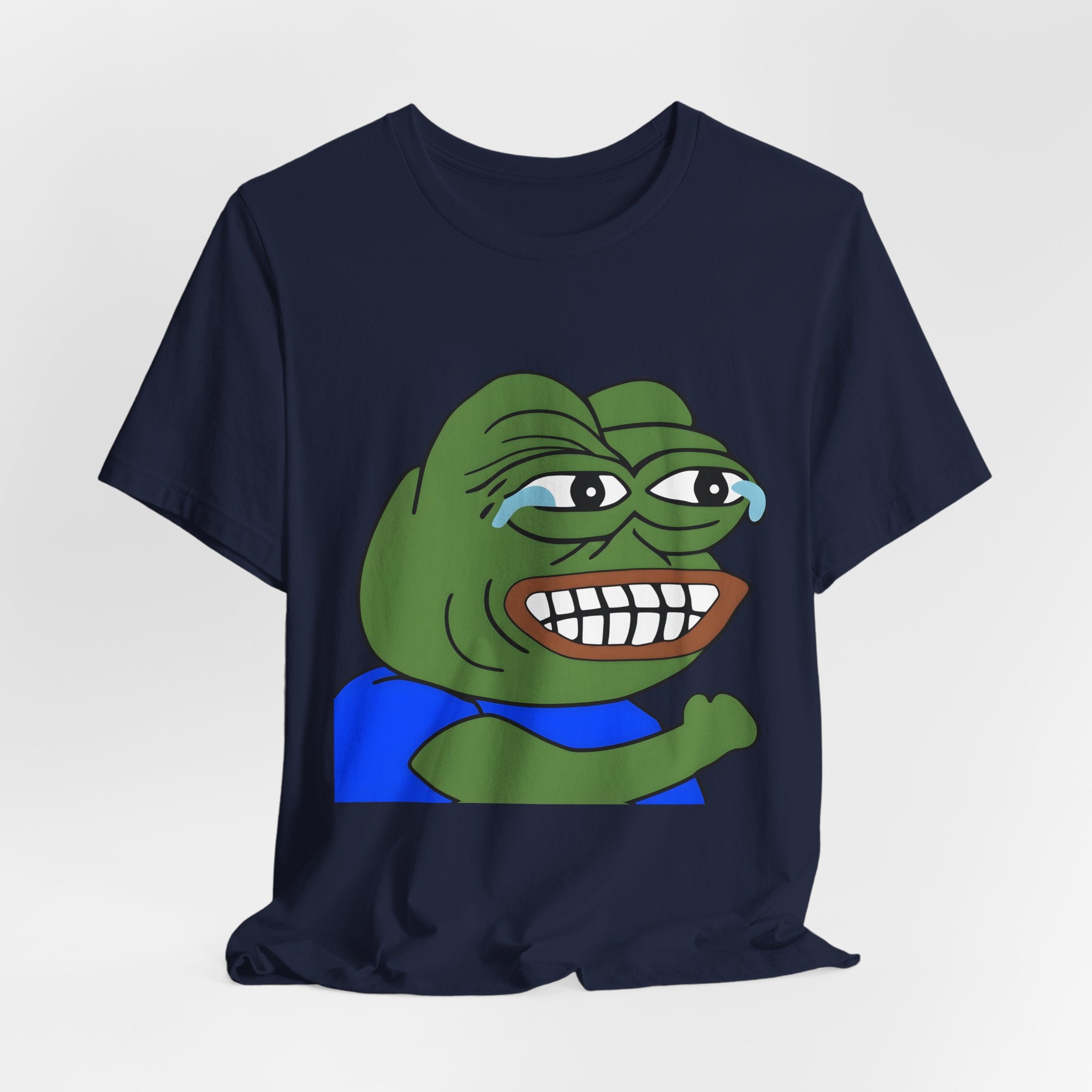 Pepe Grin T-Shirt — Smirking Frog Meme Tee