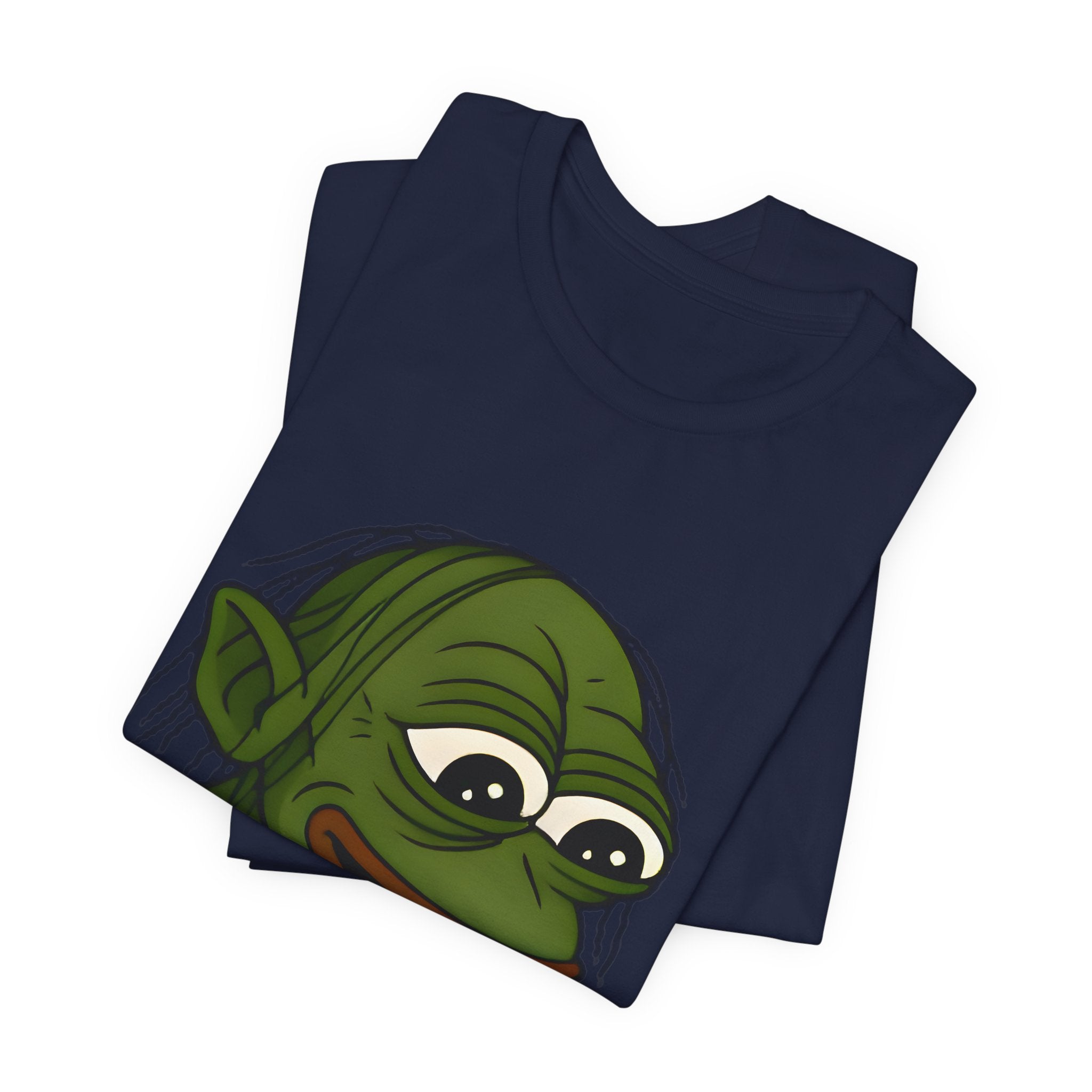 Fantasy Creature Tee — Gollum-Inspired Frog Holding Ring Graphic T-Shirt