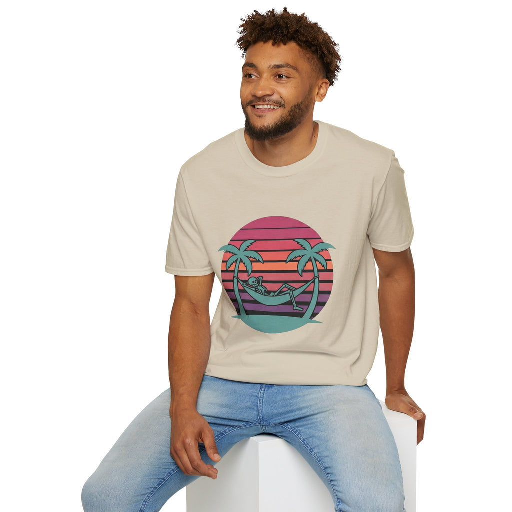 Skele' - T-Shirt, Summer / Holiday Skeleton Design