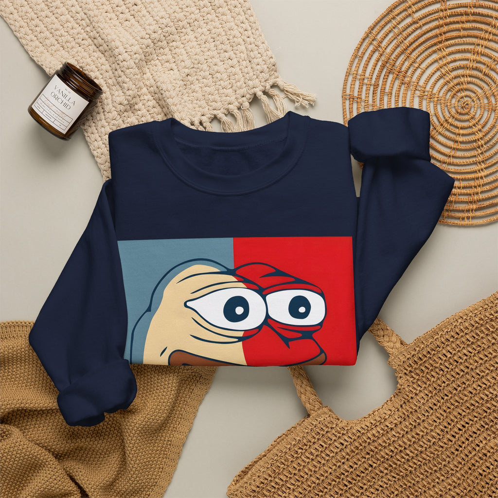 FeelsGoodMan Sweatshirt - Retro Meme Pepe Crewneck