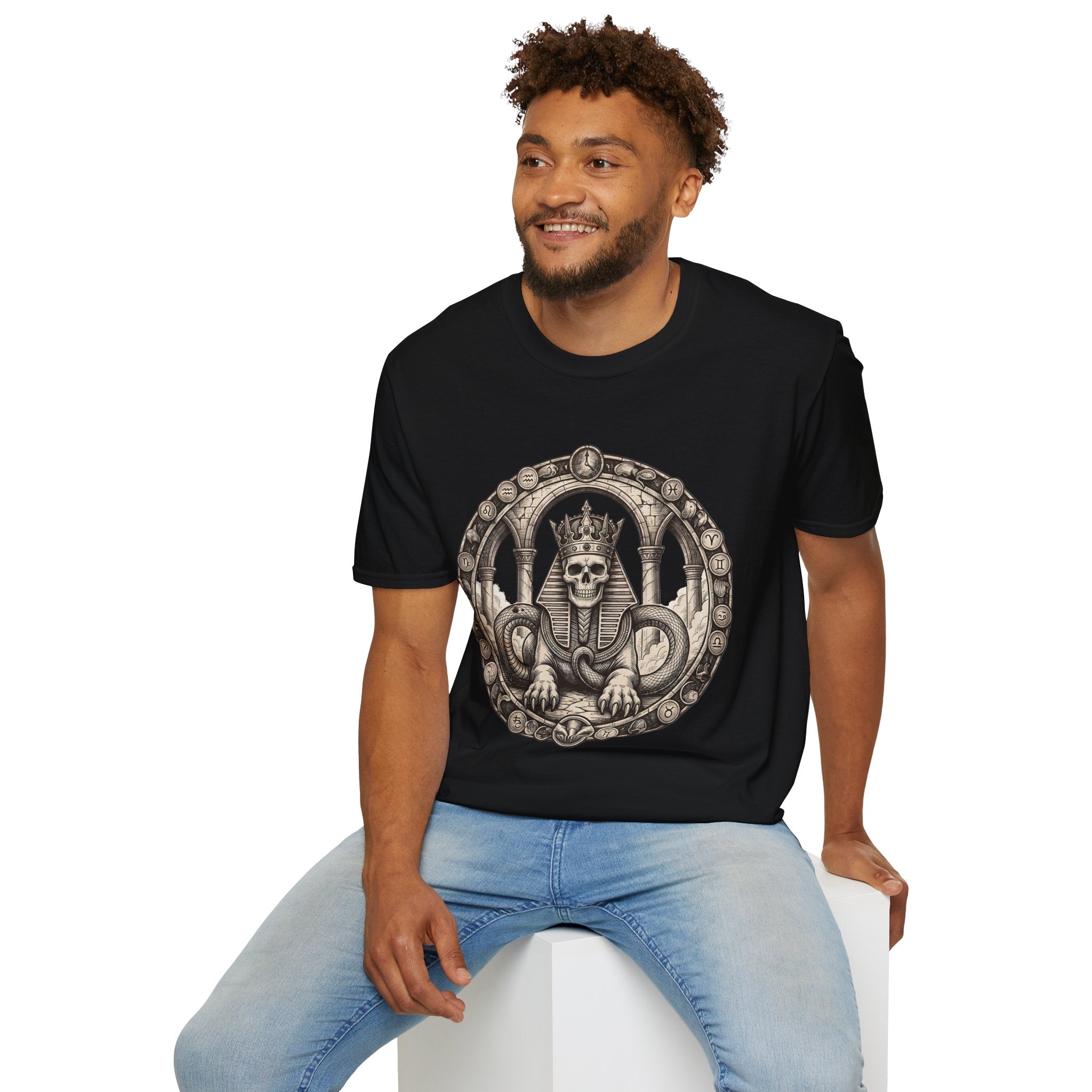Riddle of the Sphinx - Dark / Gothic Sphinx T Shirt