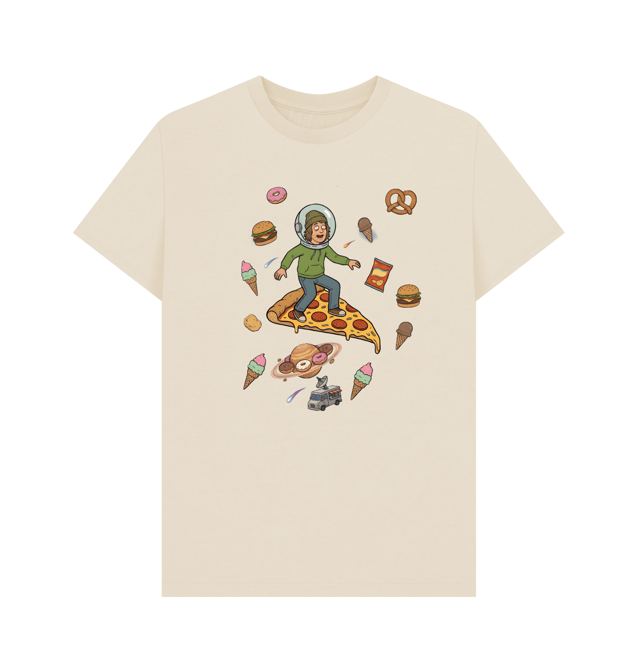 Oat Printed T-shirt Front