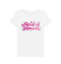 White Printed T-shirt Front
