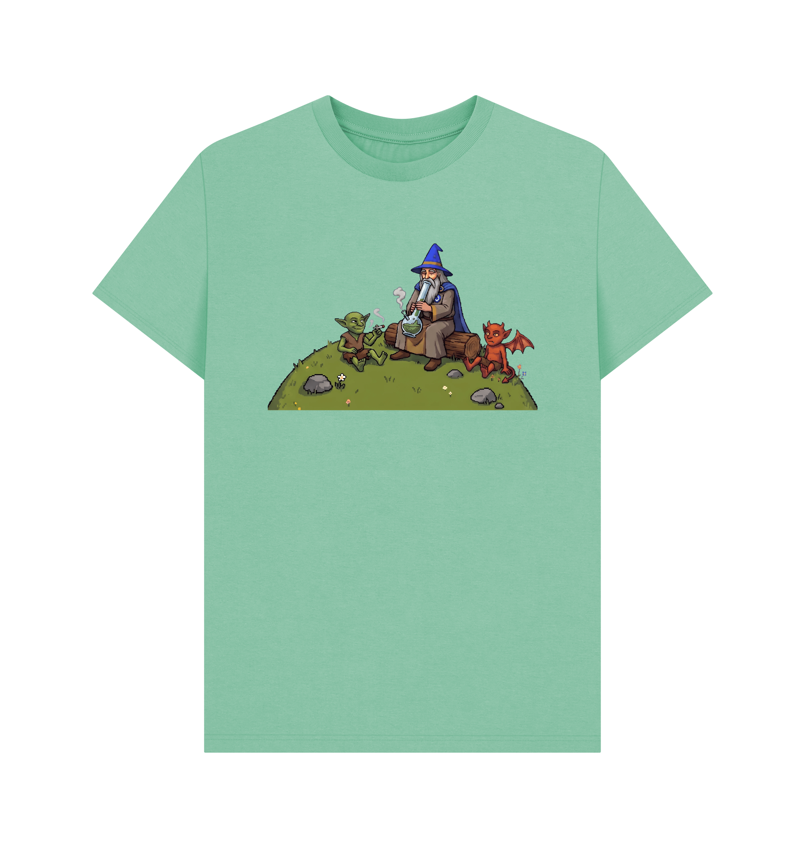 Peppermint Printed T-shirt Front