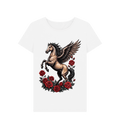 White Printed T-shirt Front