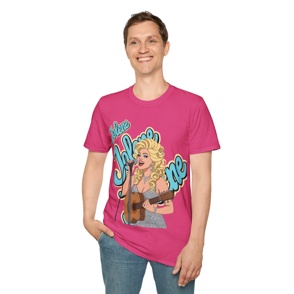 Dolly Parton Inspired Retro Pop Art T‑Shirt 'Jolene' Singer Graphic Tee