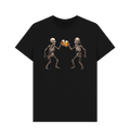 Black Printed T-shirt Front