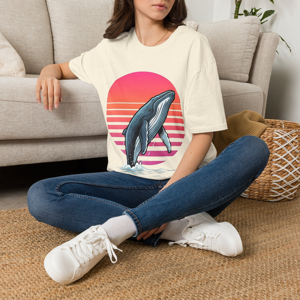 Pacific Breach - Vintage Whale / Summer Sealife T Shirt