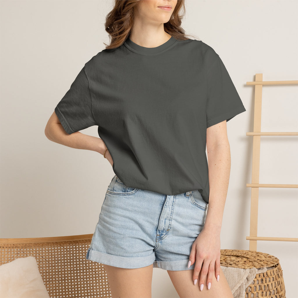 Playing Card Queen Graphic T‑Shirt — Vintage King & Queen Back Print