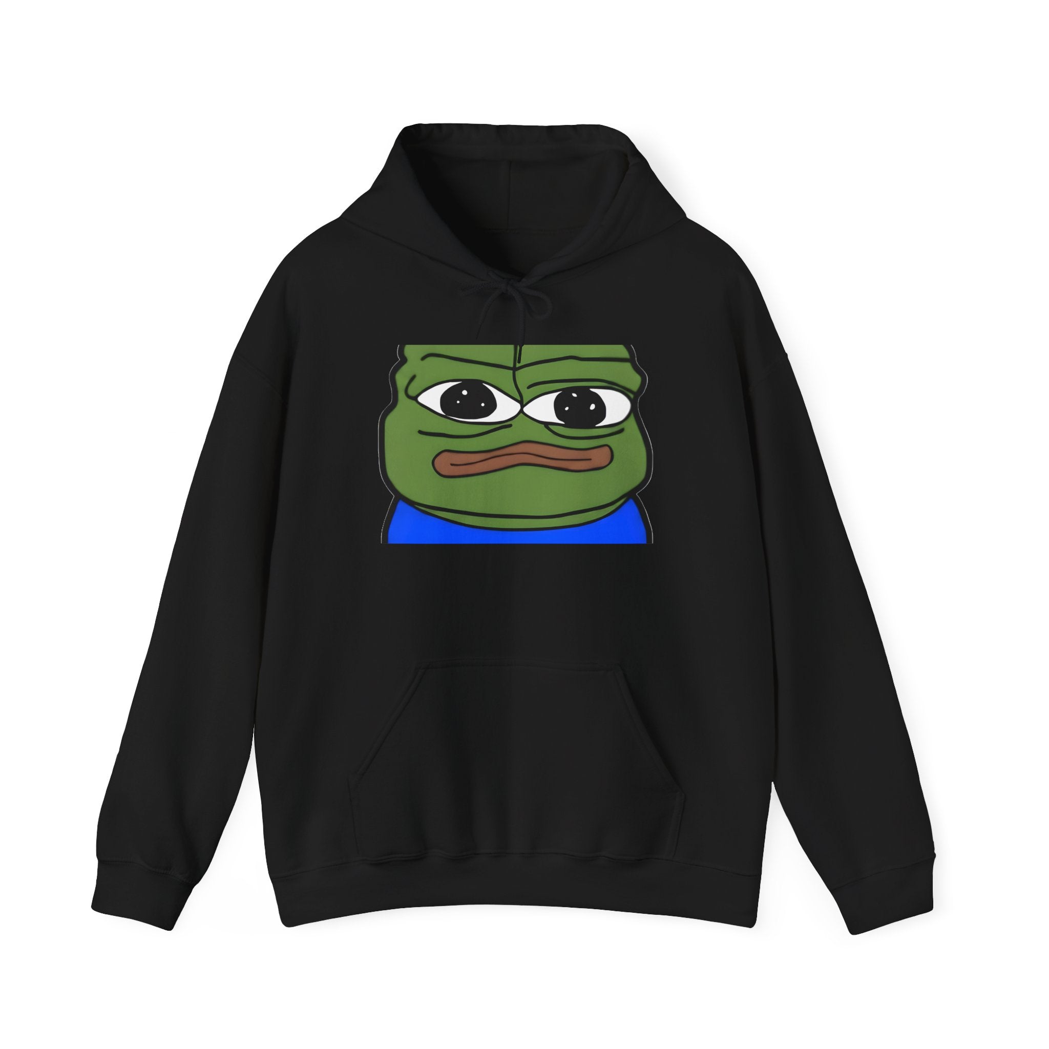 Pepe Sad Frog Hoodie – Meme Graphic Pullover