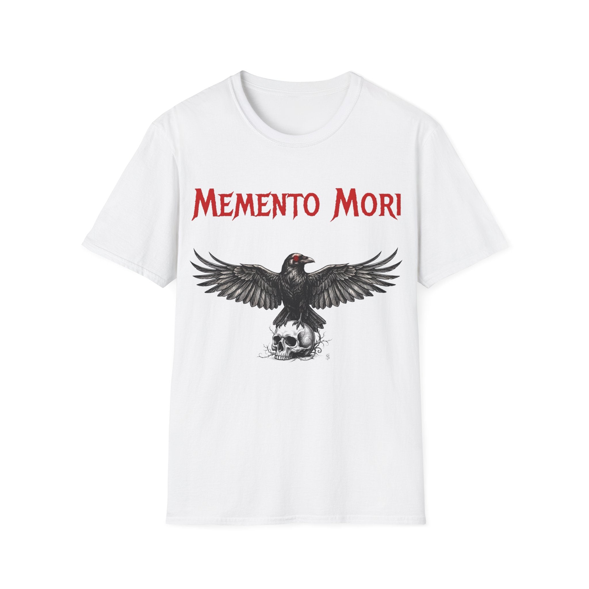 Momento Mori - Gothic / Dark Fantasy Crow T-Shirt