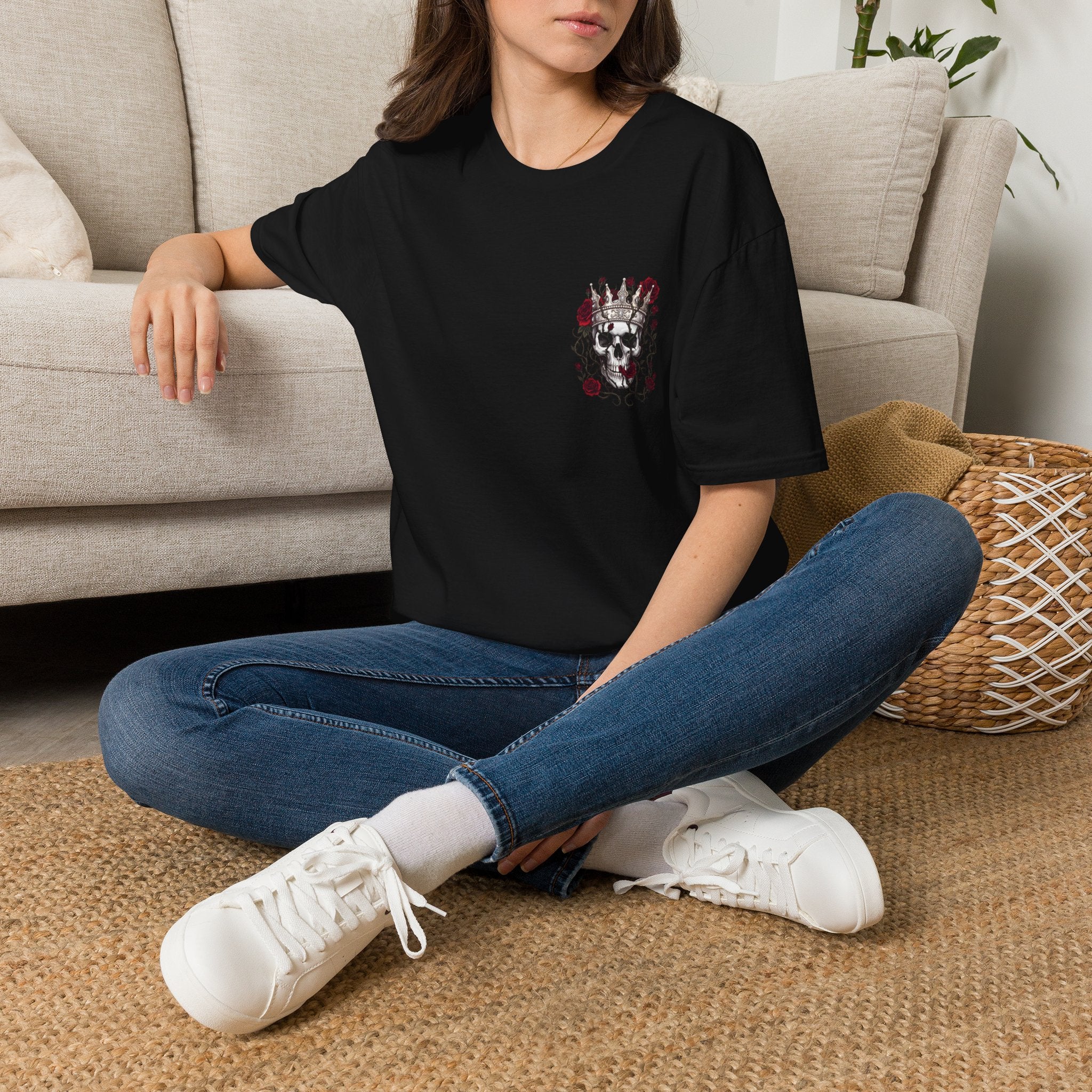 Funeral Flowers - T-Shirt Gothic / Fantasy Hourglass