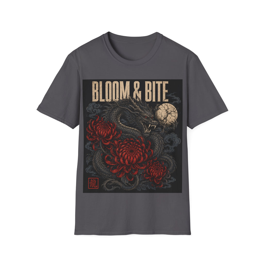 Bloom & Bite Dragon Floral Graphic Tee