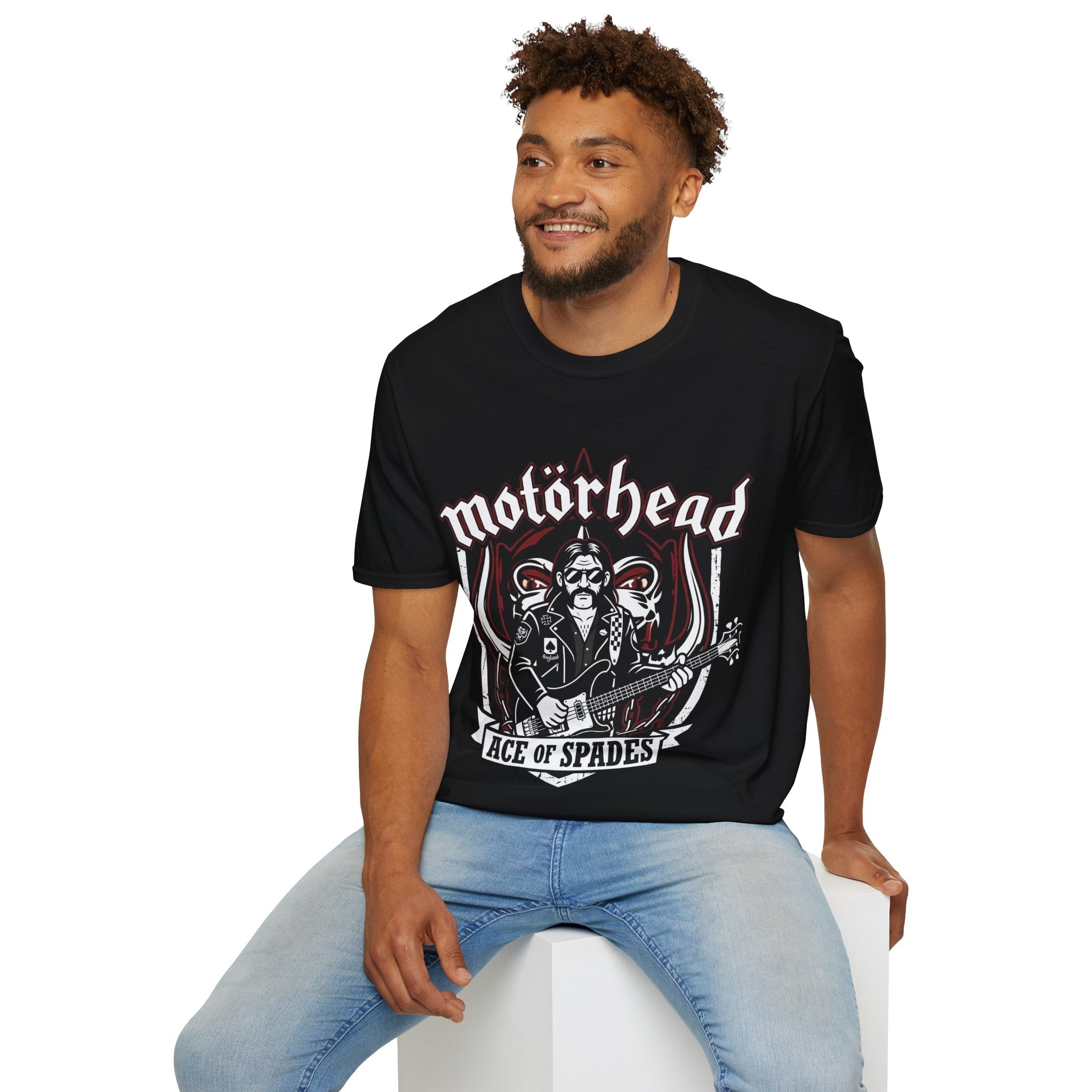 Motorhead 'Ace of Spades' Lemmy Rock Band T-Shirt