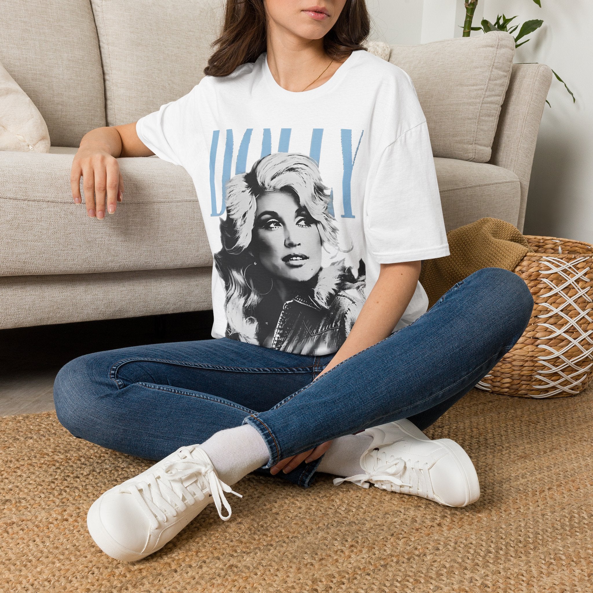Dolly Portrait T‑Shirt — Vintage Country Music Tee