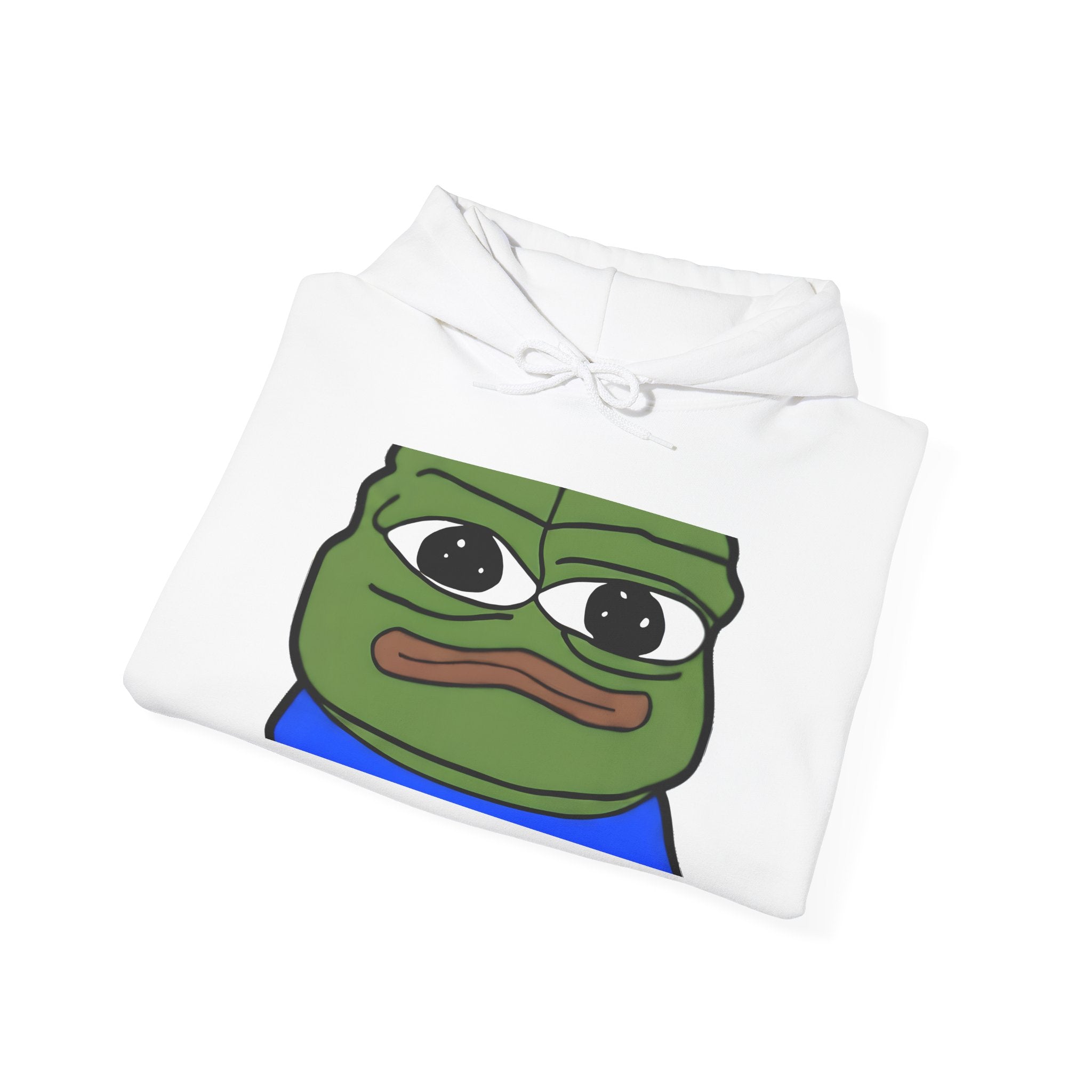 Pepe Sad Frog Hoodie – Meme Graphic Pullover