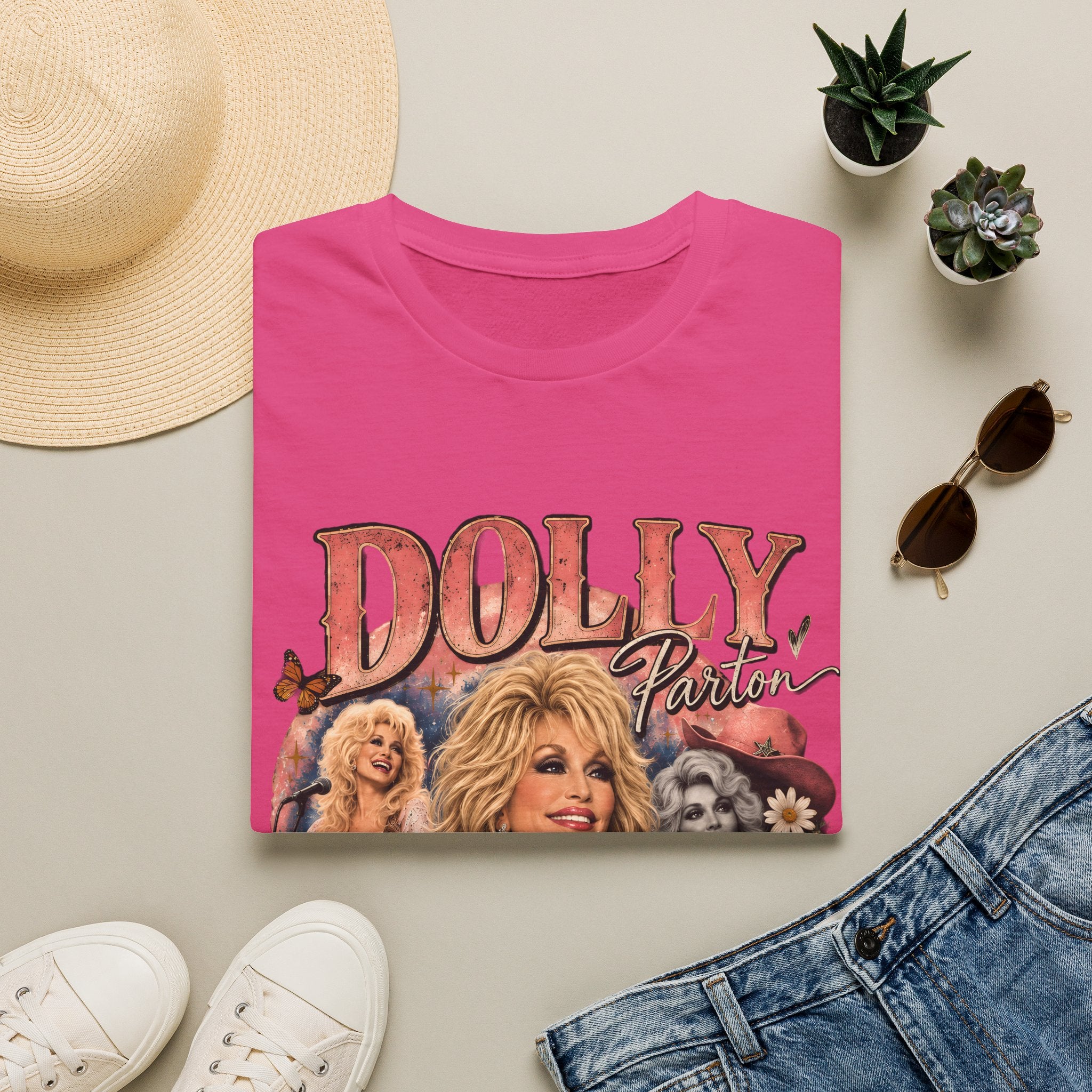 Dolly Parton Vintage Graphic T‑Shirt