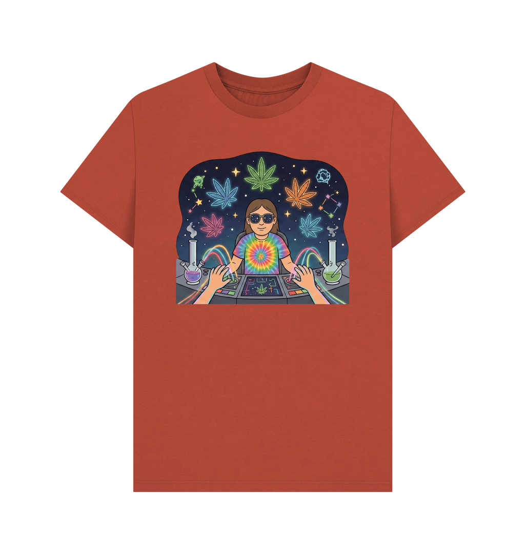 Rust Printed T-shirt Front