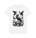 White Printed T-shirt Front