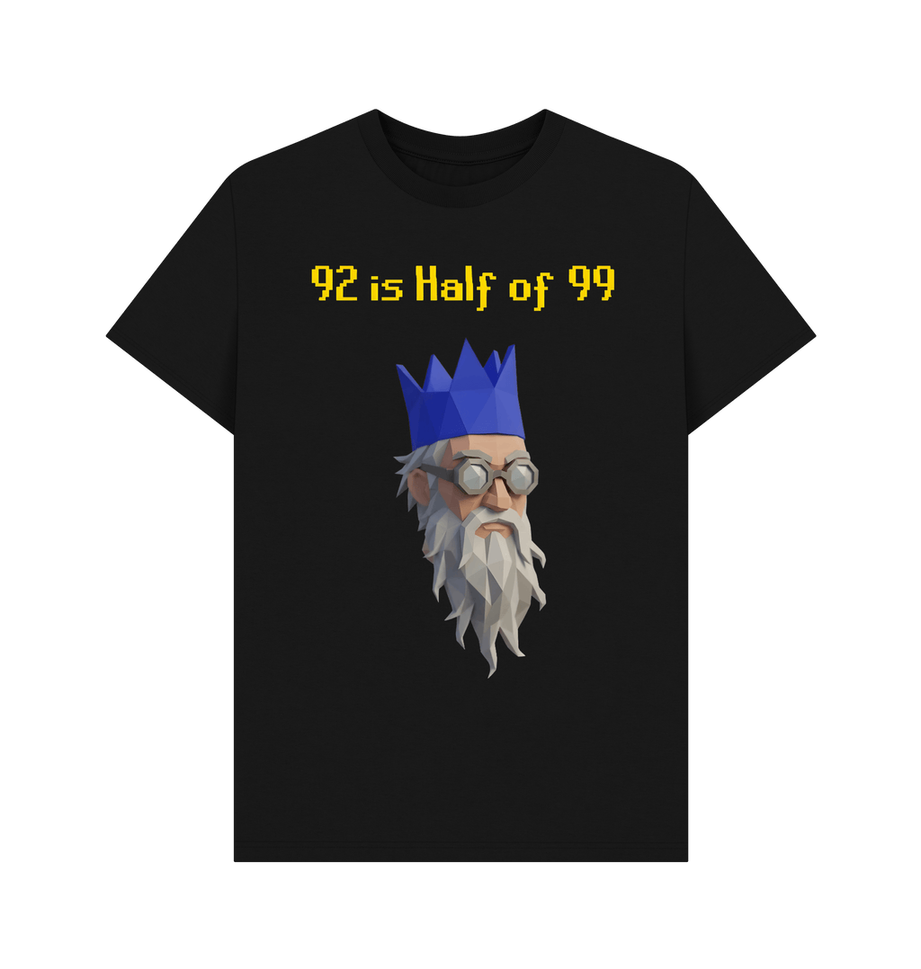 Black Printed T-shirt Front