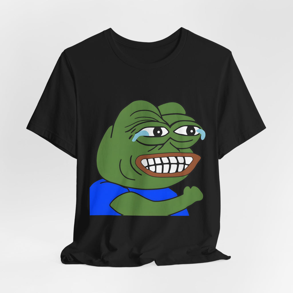 Pepe Grin T-Shirt — Smirking Frog Meme Tee