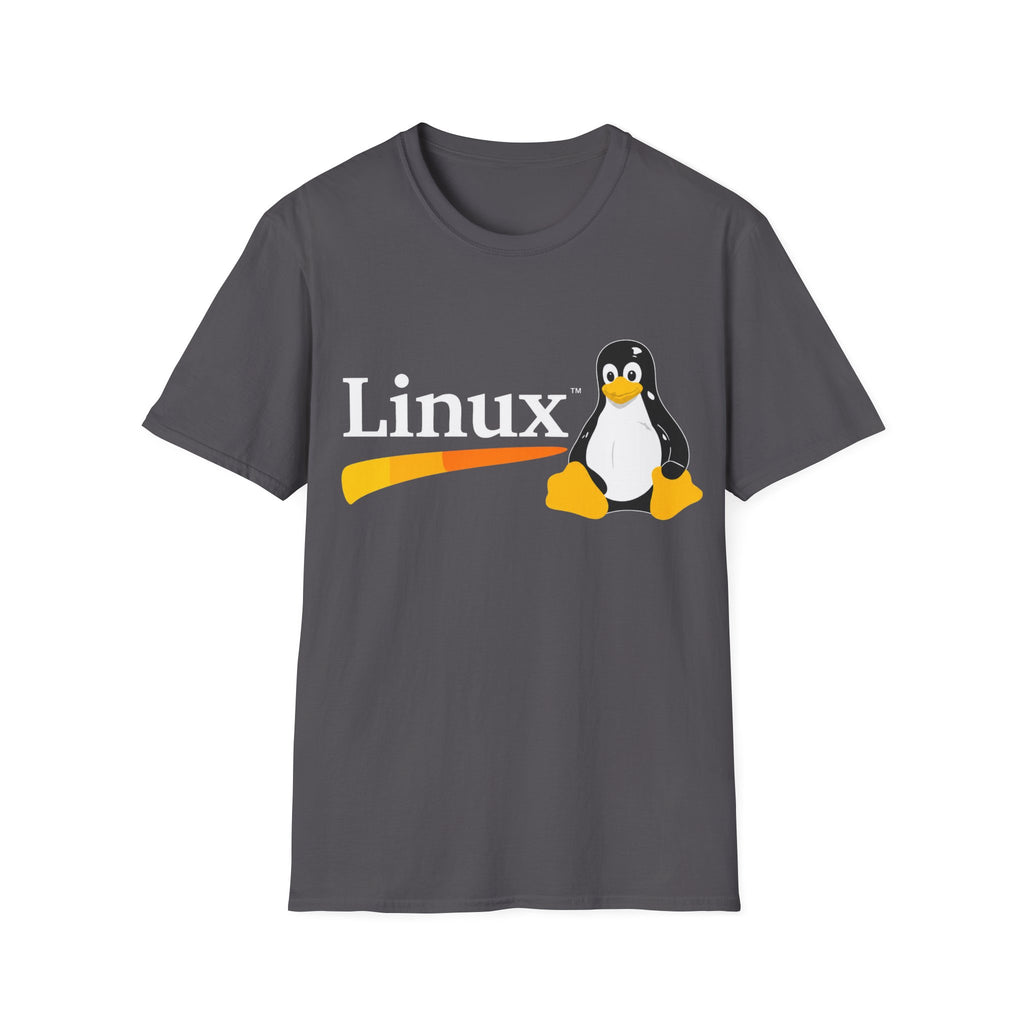 Linux Penguin Logo T‑Shirt — Retro Tech Tee for Developers & Open Source Fans