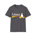Linux Penguin Logo T‑Shirt — Retro Tech Tee for Developers & Open Source Fans