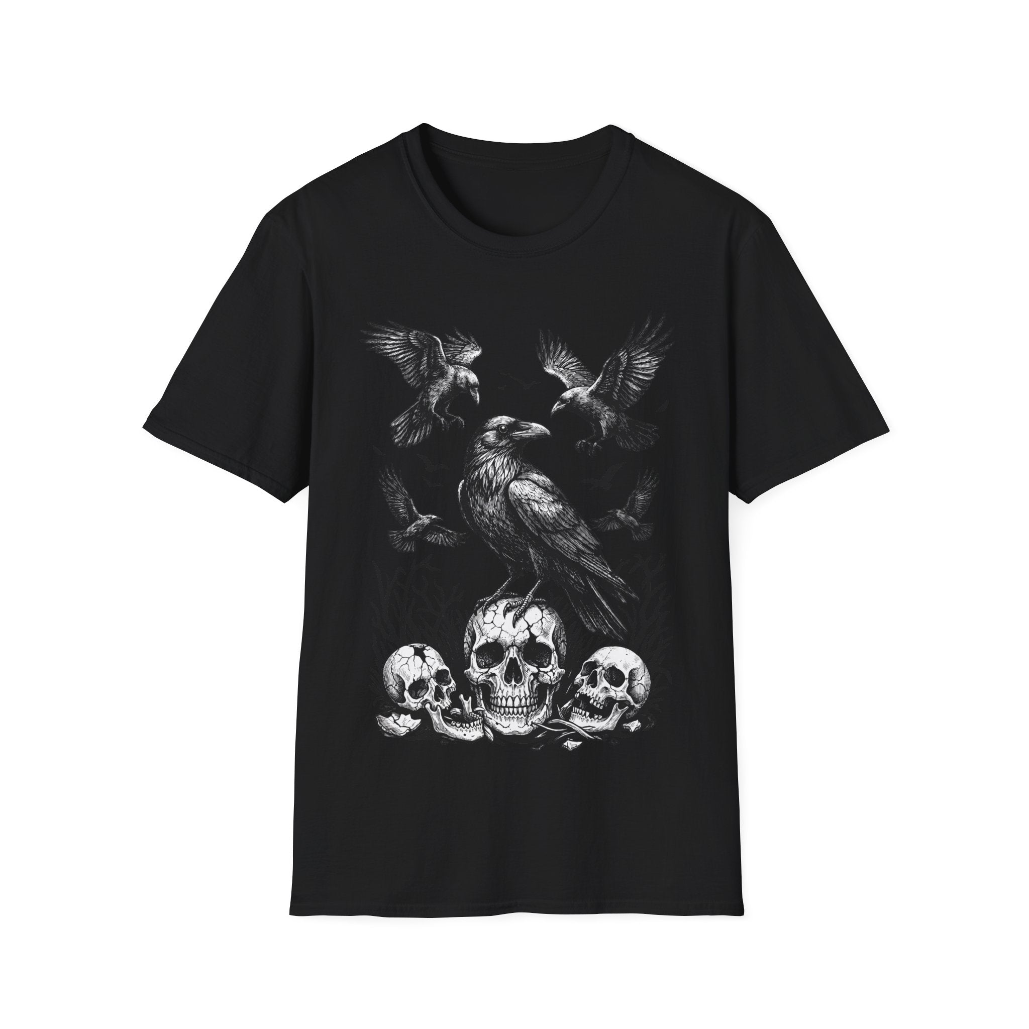 Murder of Crows - Gothic / Dark Fantasy Crow T-Shirt