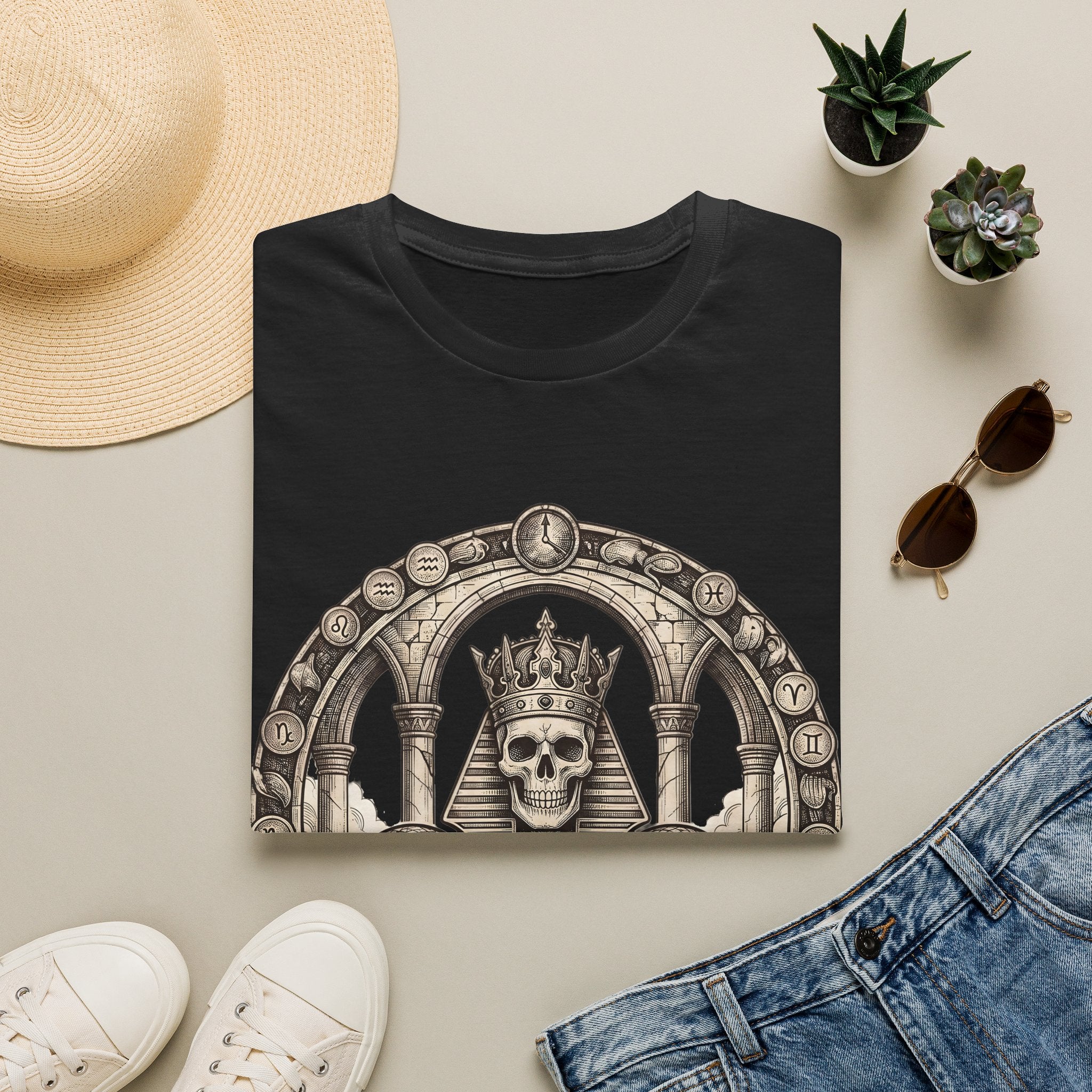 Riddle of the Sphinx - Dark / Gothic Sphinx T Shirt