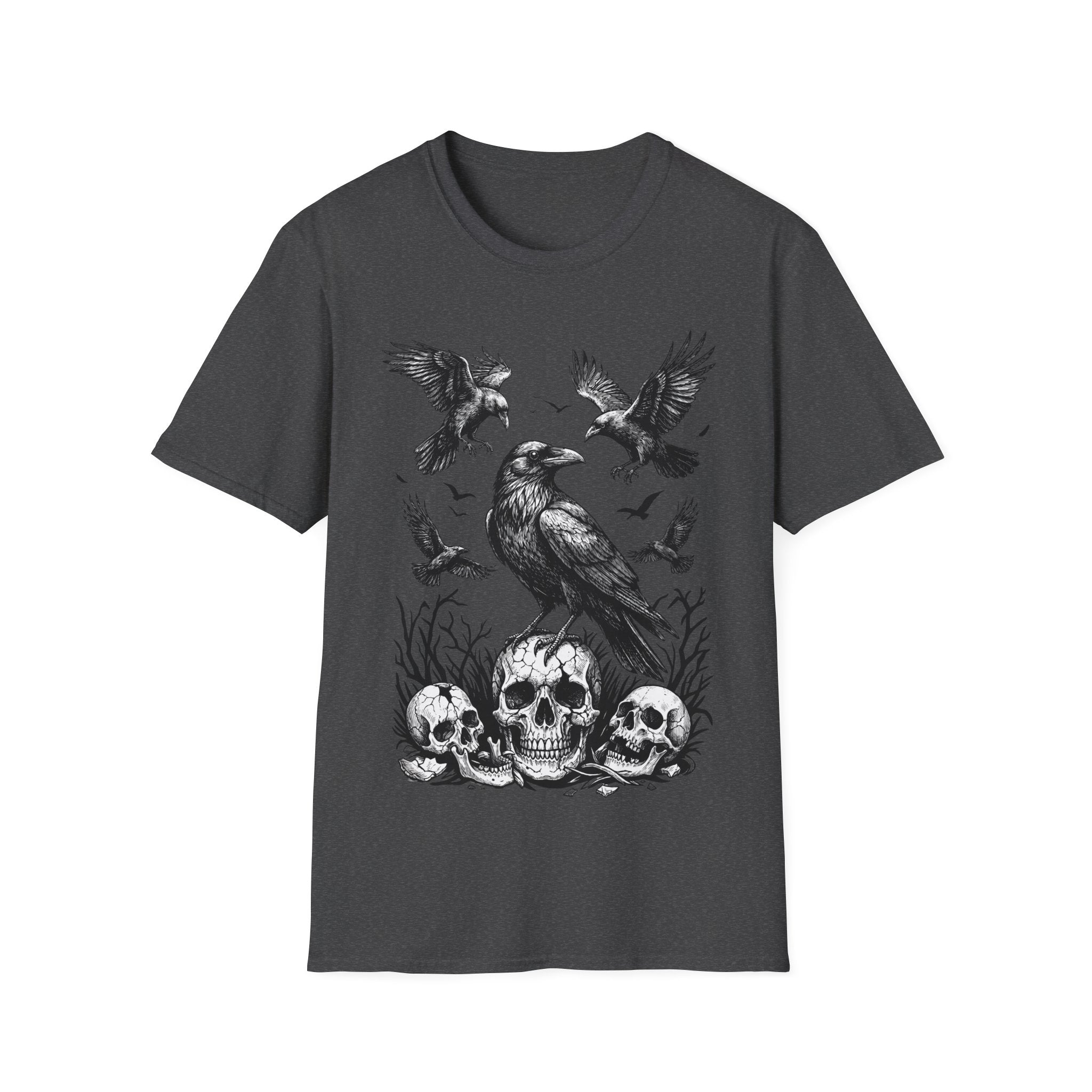 Murder of Crows - Gothic / Dark Fantasy Crow T-Shirt