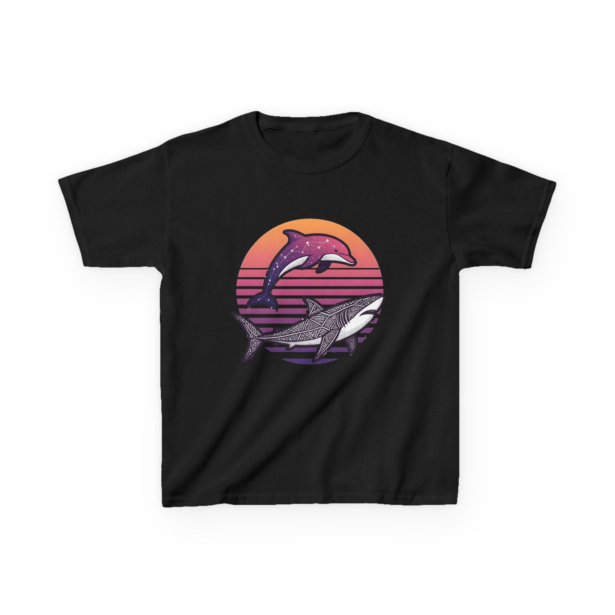 Celestial Coat - Kids Summer / Sealife and Stars T-Shirt