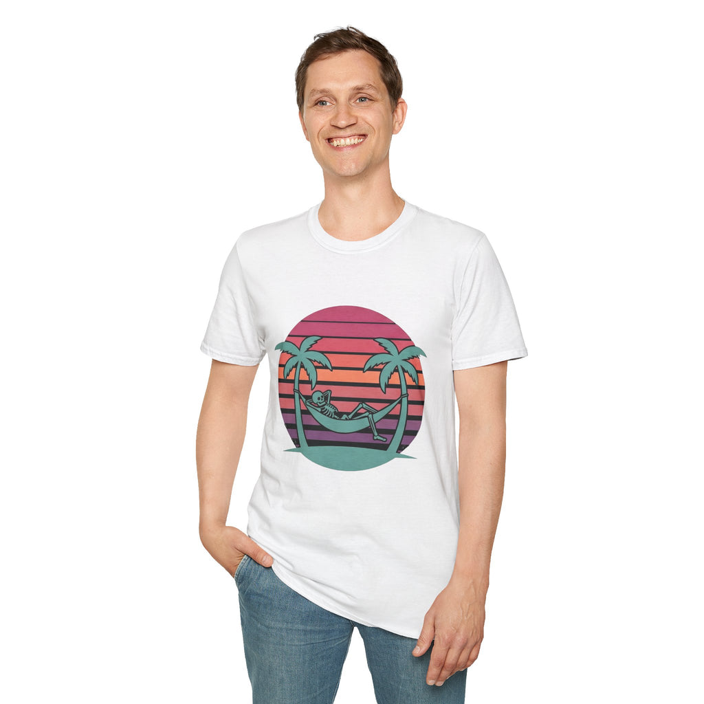 Skele' - T-Shirt, Summer / Holiday Skeleton Design