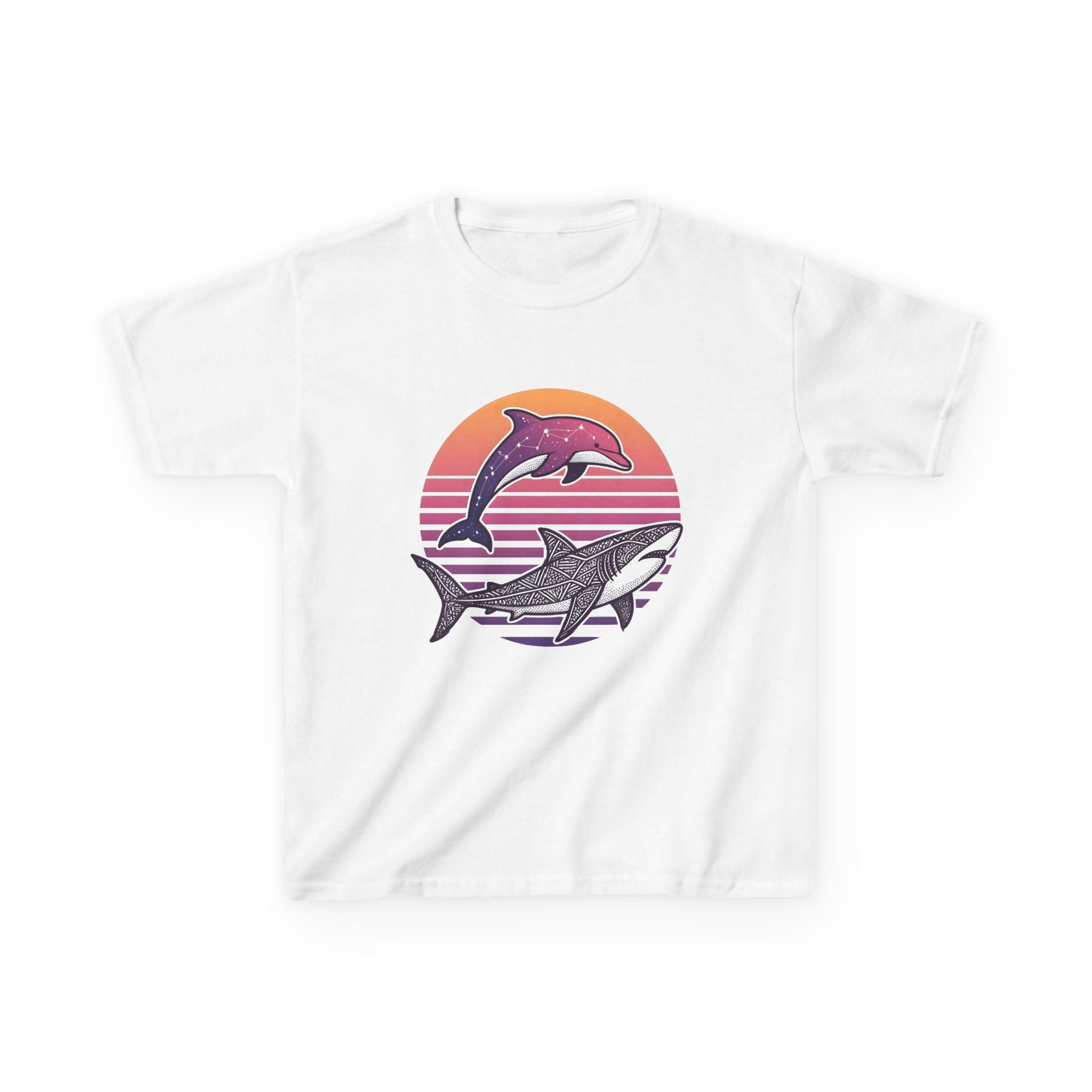 Celestial Coat - Kids Summer / Sealife and Stars T-Shirt