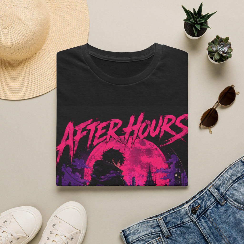After Hours Graphic T-Shirt — Neon Night City Retro Tee